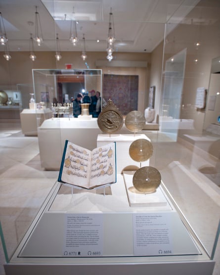 The Islamic art collection of the Metropolitan Museum of Art, New York, after its reinstallation in 2011.
