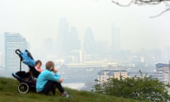 Air pollution levels in London outstrip legal limits, and it is worsening as temperatures rise.