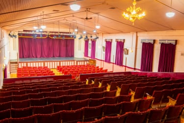 The auditorium of the Prince of Wales Opera House in Gulgong, New South Wales