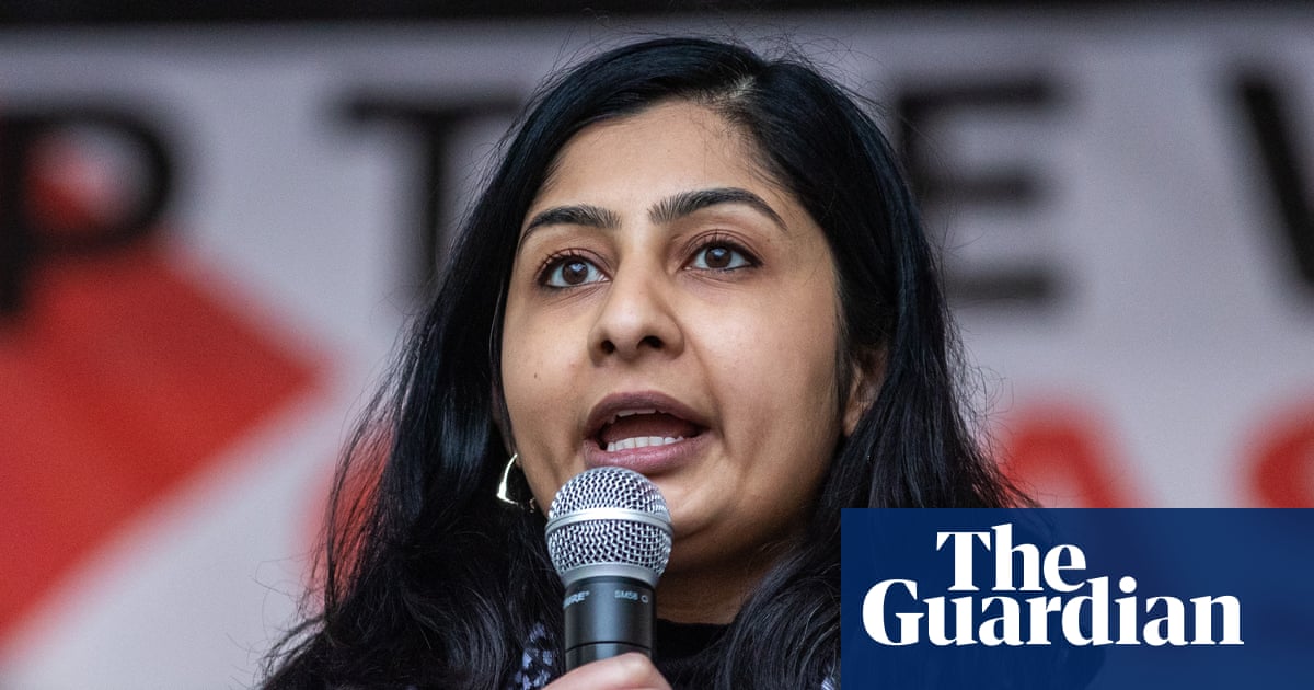 Zarah Sultana sets sights on replacing Labour and gaining power