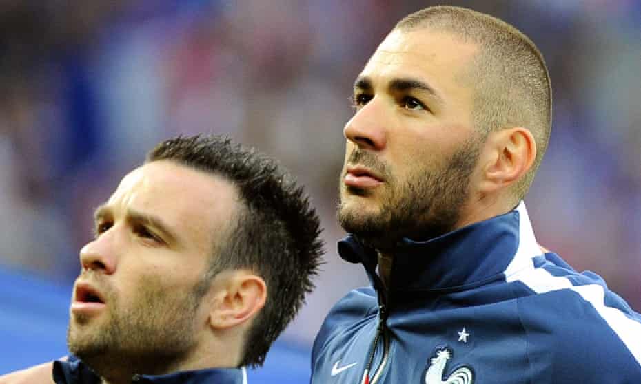 Mathieu Valbuena, left, and Karim Benzema were left out of the France squad last time around.