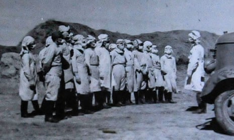 Members of Japan's Unit 731 in China in 1940