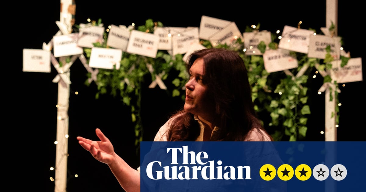 16 Postcodes review – one-woman patchwork psychogeography of London