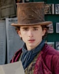 Timothée Chalamet in Wonka.