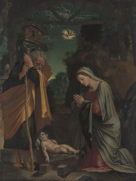 Peruzzi’s The Nativity