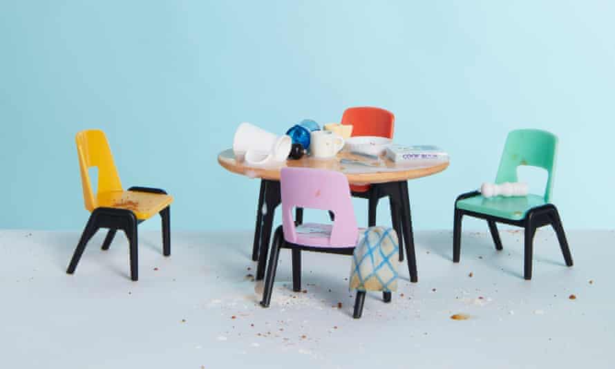 Messy table