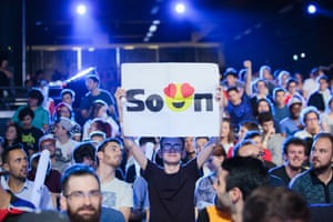 Man of the moment ... Fans of Los Angeles Valiant player Terence ‘SoOn’ Tarlier.