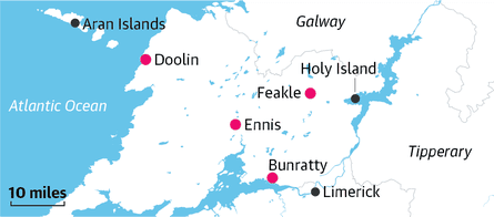 Ireland music map
