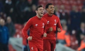 Andrew Robertson and Trent Alexander-Arnold lead Liverpool from the flanks