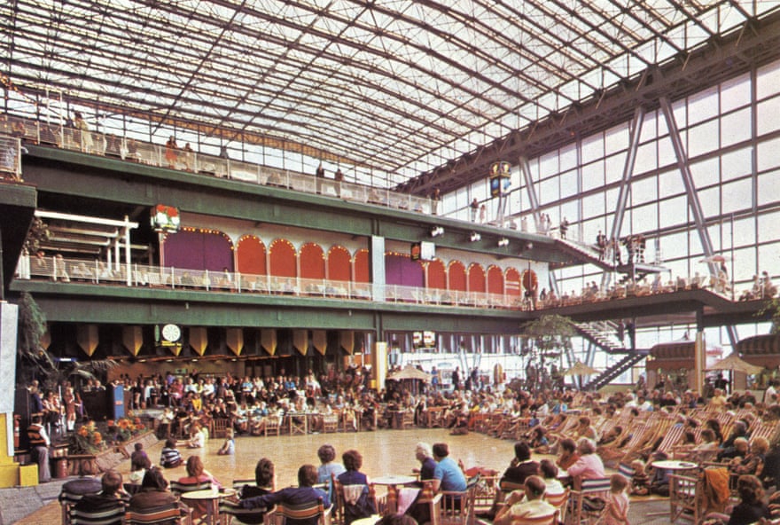 The Solarium, a vast entertainment area.