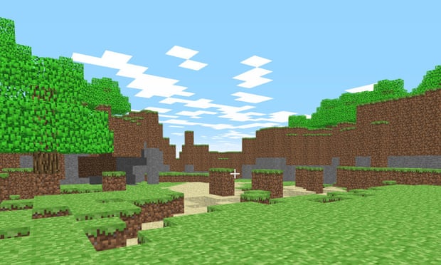 Microsoft has just released Minecraft Classic, a version of the game that runs in browsers, based on it looked back in 2009