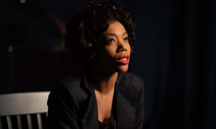Success and tragedy … Naomi Ackie as Whitney Houston in I Wanna Dance with Somebody.