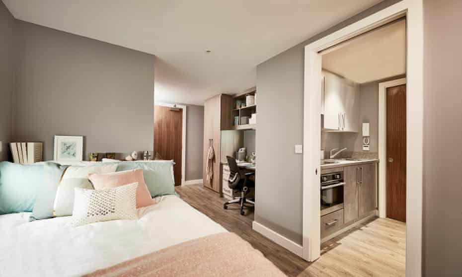 Luxury student accommodation Nottingham.