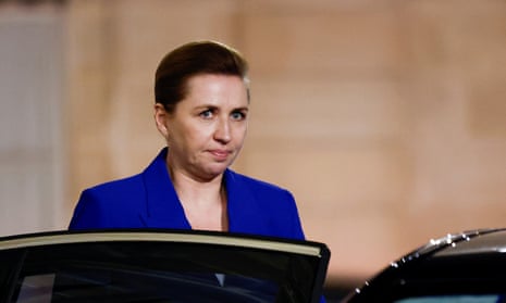 Denmark’s prime minister Mette Frederiksen after a meeting with European leaders on Ukraine and European security at the Elysee Palace in Paris on Monday 17 February 2025.