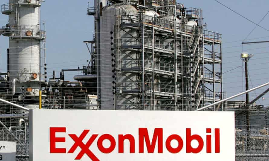 Exxon Mobil refinery in Baytown, Texas.