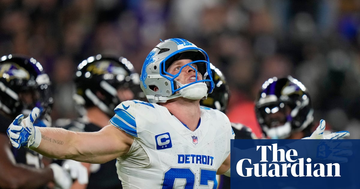 Detroit Lions' defense mauls Lamar Jackson to upset Ravens in Baltimore