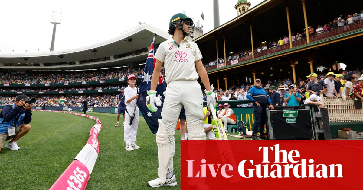 Australia v India: fifth men's cricket Test, day two - live