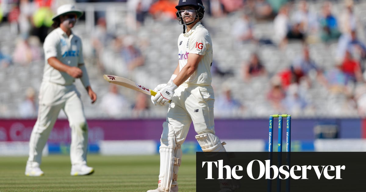 Rory Burns happy with ‘quite good day’ after his century keeps England in Test
