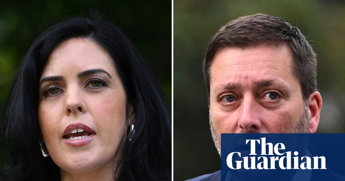 Victorian Liberal MP Matthew Guy denies accusation he assaulted Moira Deeming in incident allegedly captured by CCTV