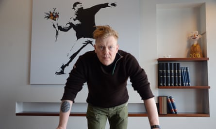 Jón Gnarr, the former mayor of Reykjavík.