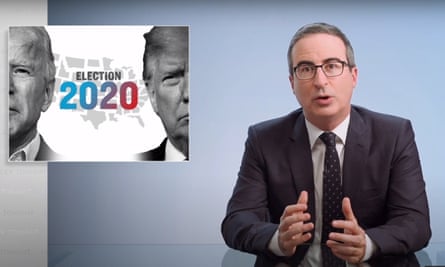 John Oliver: ‘The fact is: Trump lost this election. He lost. All that bullshit that we’ve grown accustomed to seeing work did not work this time.’