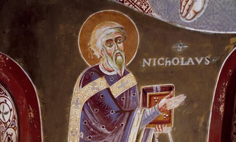 St Nicholas of Bari, Novalesa Abbey, Italy