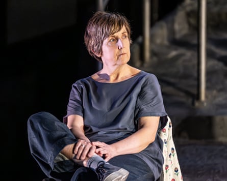 Julie Hesmondhalgh on stage in Punch.
