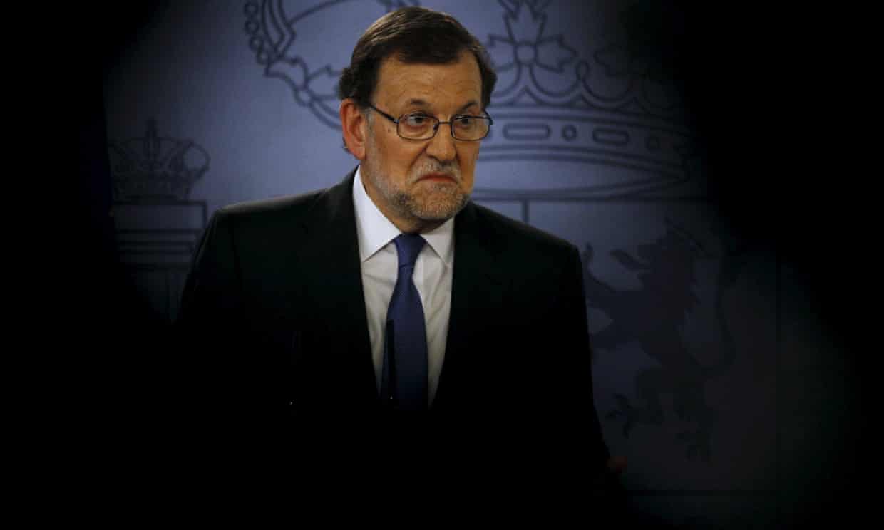 Spain’s acting prime minister Mariano Rajoy
