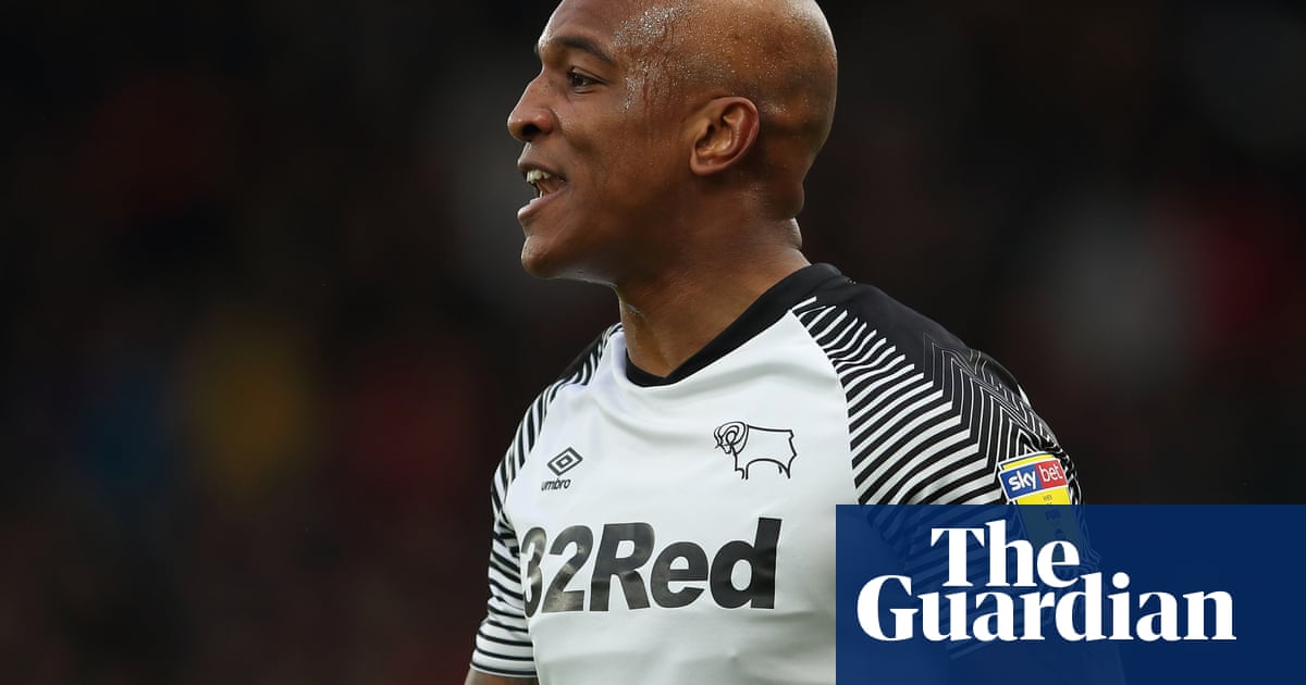 Derbys Andre Wisdom in hospital after being stabbed and robbed in the street