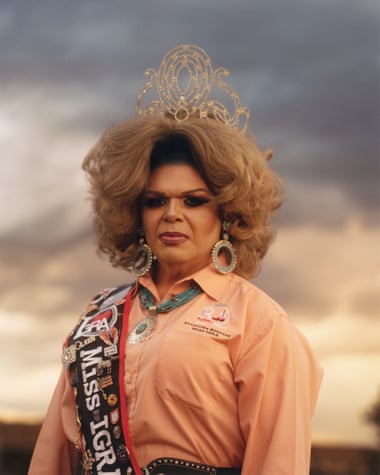 Queer rodeo royalty … Priscilla Toya Bouvier.