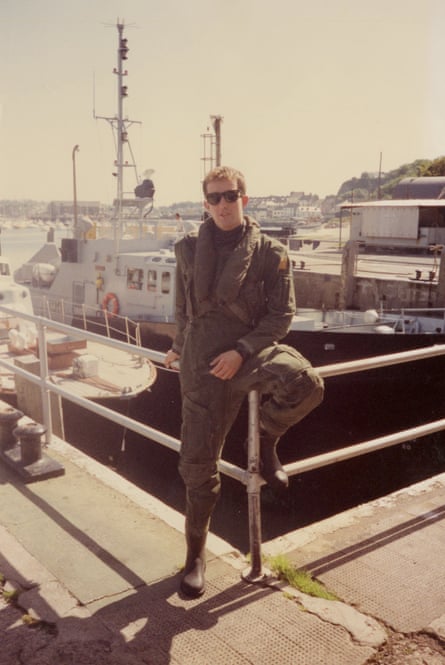 David Bonney at RAF Mount Batten in 1993.