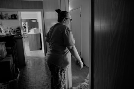 Lesley at home in New Iberia, Louisiana on August 21, 2026.