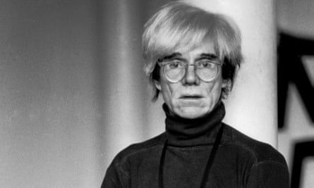 Andy Warhol in 1984.