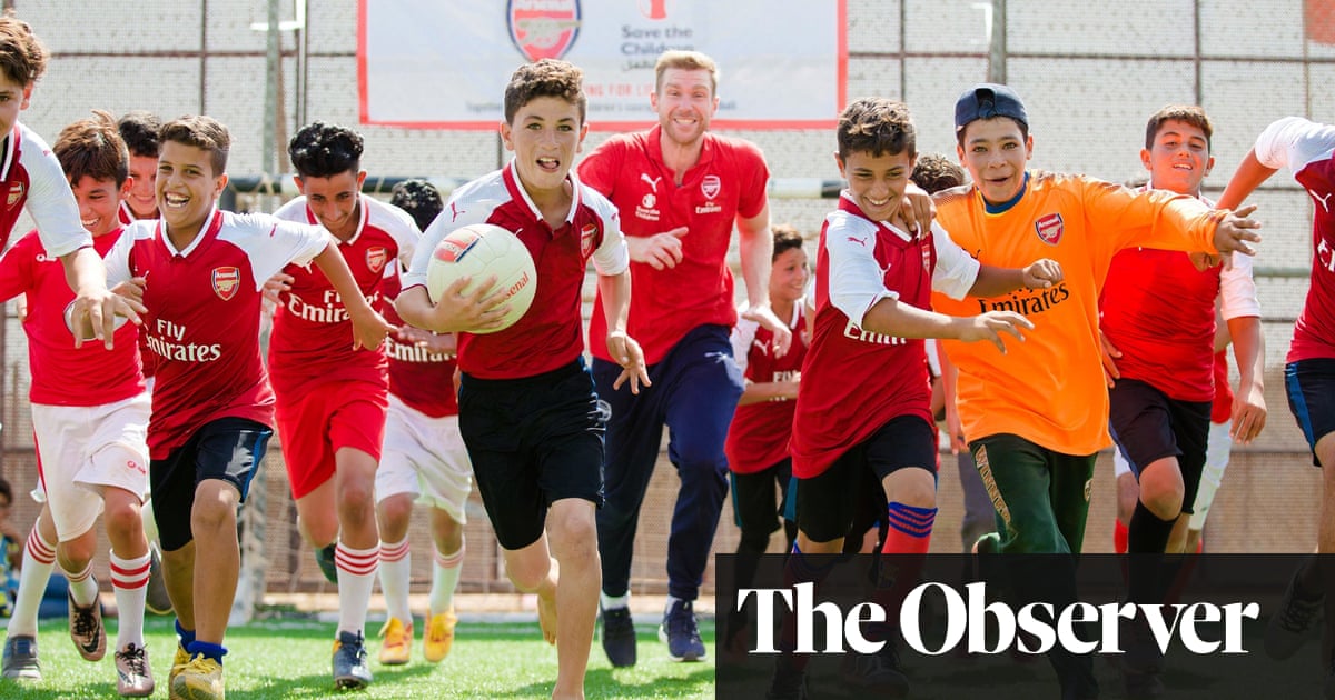 Per Mertesacker: ‘It gives you the goose bumps ... on the pitch you see actual joy’ | Football | The Guardian