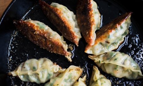 Packing a punch: prawn gyoza with ginger and lemongrass.