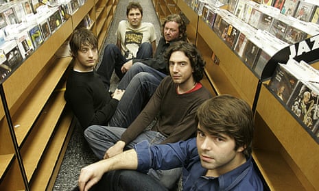 ‘Everything changed’ … from left, Nathan Connolly, Jonny Quinn, Tom Simpson, Gary Lightbody and Mark McClelland.