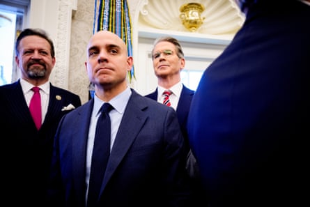 men stand in a room