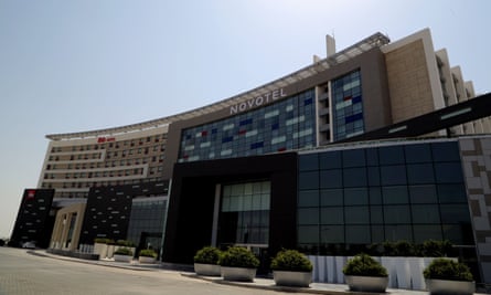 The Ibis and Novotel hotels in Tehran.