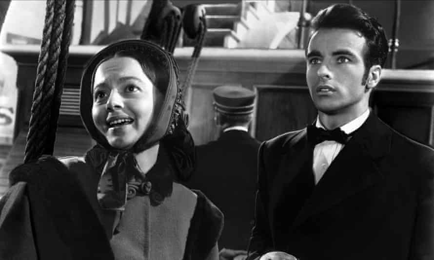 Lady vengeance… Olivia De Havilland and Montgomery Clift in The Heiress.