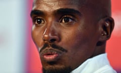 Mo Farah Press Conference - Virgin Money London Marathon<br>LONDON, ENGLAND - APRIL 17: Mo Farah of Great Britain talks to the media during a press conference prior to the weekends Virgin Money London Marathon on April 17, 2018 in London, England. (Photo by Justin Setterfield/Getty Images)