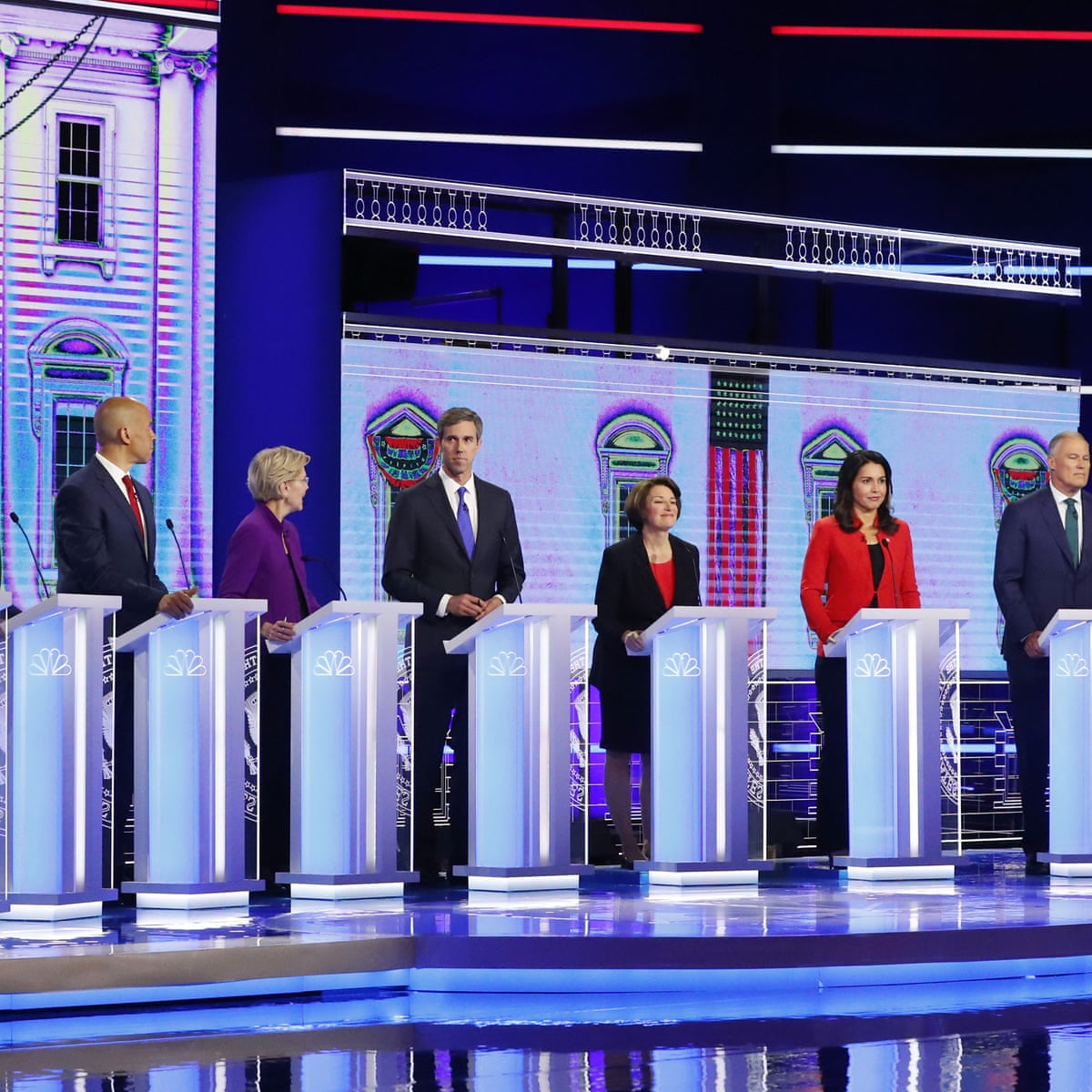 Democratic 2020 Candidates Clash On Healthcare Immigration