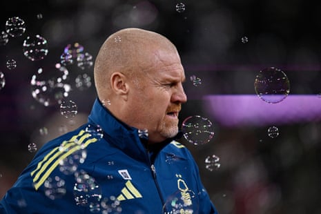 Nottingham Forest manager Sean Dyche