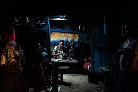 Latif in his workshop