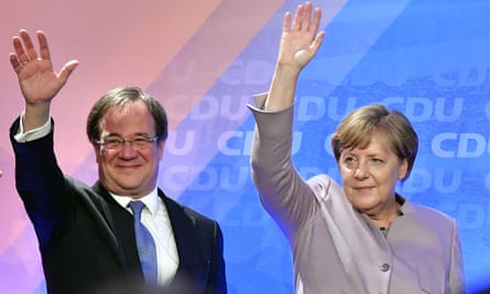 Laschet and Merkel in 2017