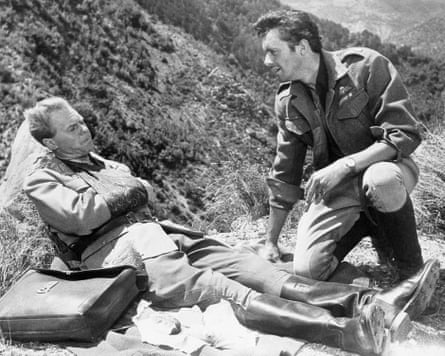 Marius Goring and Dirk Bogarde in Ill Met By Moonlight.
