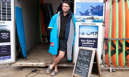 Brook Hill, surfing instructor, Polzeath.
