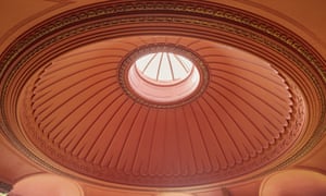An ornate ceiling