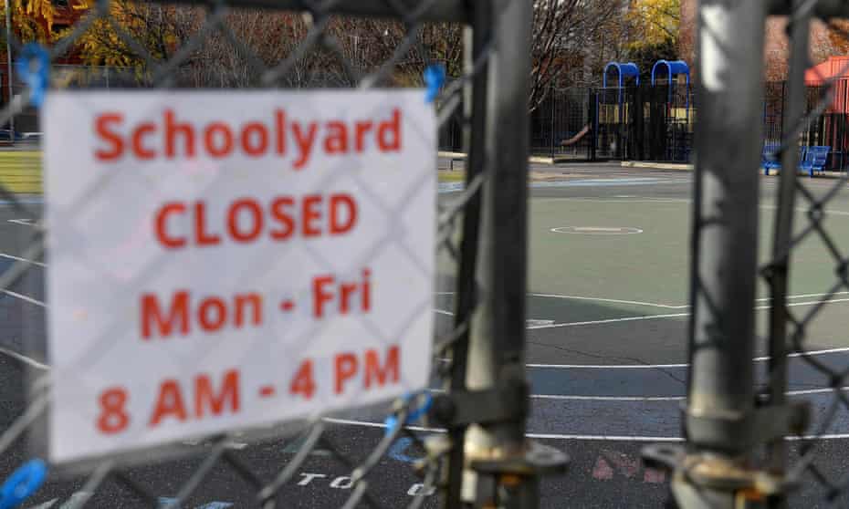 A closed school in Brooklyn