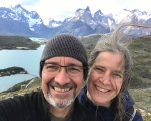 John and Laura on a trip to Chile in January 2020