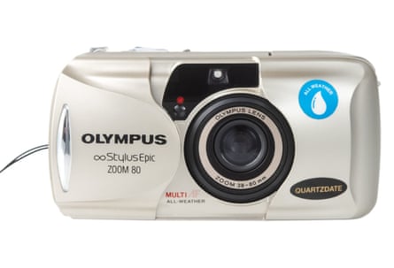 a small white camera
